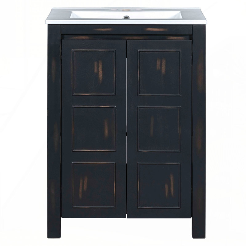 Meuble-lavabo 36 po avec lavabo en céramique