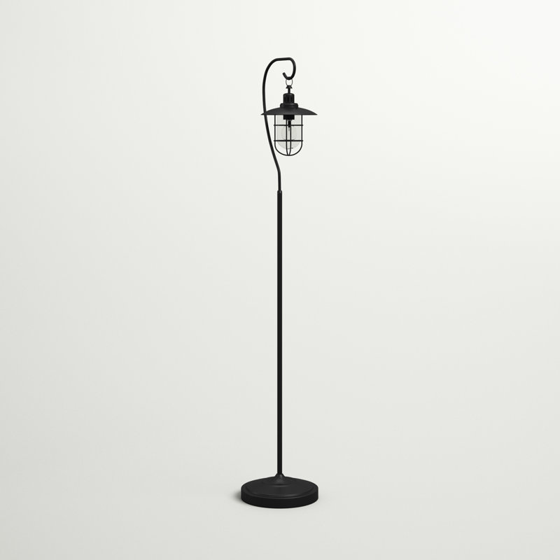 Lampe sur pied arquée 63,5 "Bay, Bronze noirci