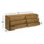 Gia 6 Drawer Dresser Brown