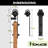 H Design Colour Solid Pine Wood Unassembled Door with Black Rustic Installation Hardware Kit-71797996-71797983