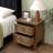 Asante Rustic Brown Vintage Nightstand