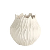 Bloom Vase-Matte White