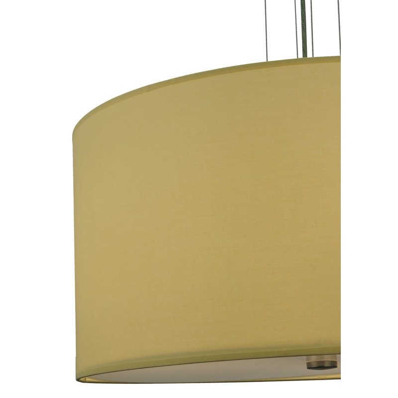 Luminaire suspendu tambour simple à 3 lumières Kaeman