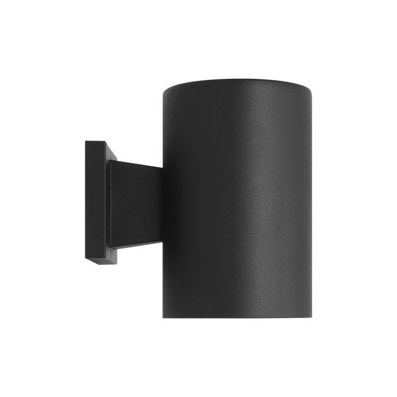 Outdoor Cylinders One Light Wall Lantern, 9" H x 6" W x 8.75" D