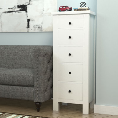 47 cm W Chest of 5 Drawers