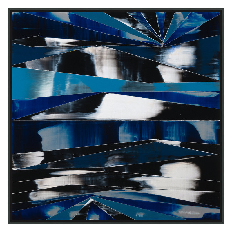 «100 Paintings Project 69», reproduction encadrée sur toile par Elyce Abrams
