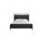 Aurora Queen Open Panel Bedroom - Peppercorn
