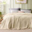 Couvre-lit gaufré en coton et rayonne de bambou 279 g / m² GentleSoft ™-108924541-108924543