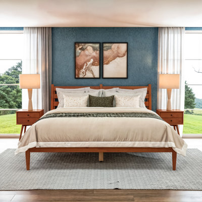 Solid Wood Piece Bedroom Set