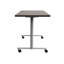 Table polyvalente avec pieds en T et roulettes Jurni-1025353675-1025353674