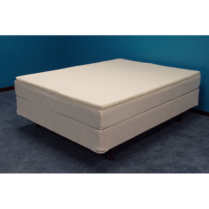 Winners Behave Yourself 1.5-in Pillowtop Top Only 12" Waveless Deep fill Soft-side Waterbed Mattress, Full