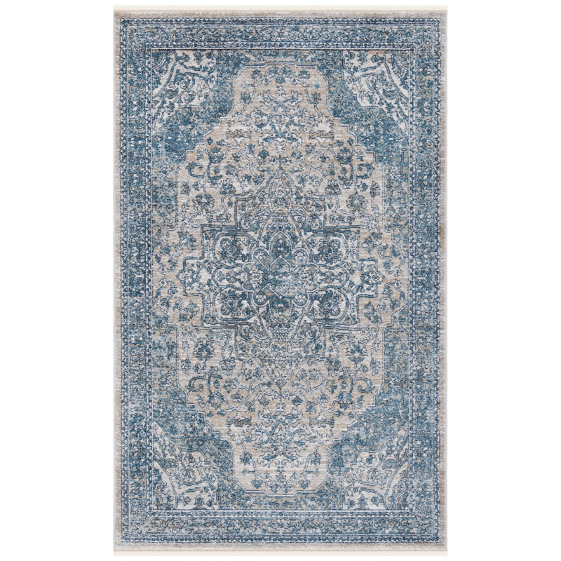 Rumsey Performance Oriental Rug, Rectangle 6' x 9'