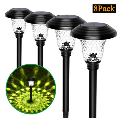 Solar Powered Integrated LED Pathway Light Pack
