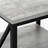 Accent Table, Side, End, Nightstand, Lamp, Grey Laminate, Black Metal, Contemporary, Modern-1607684099