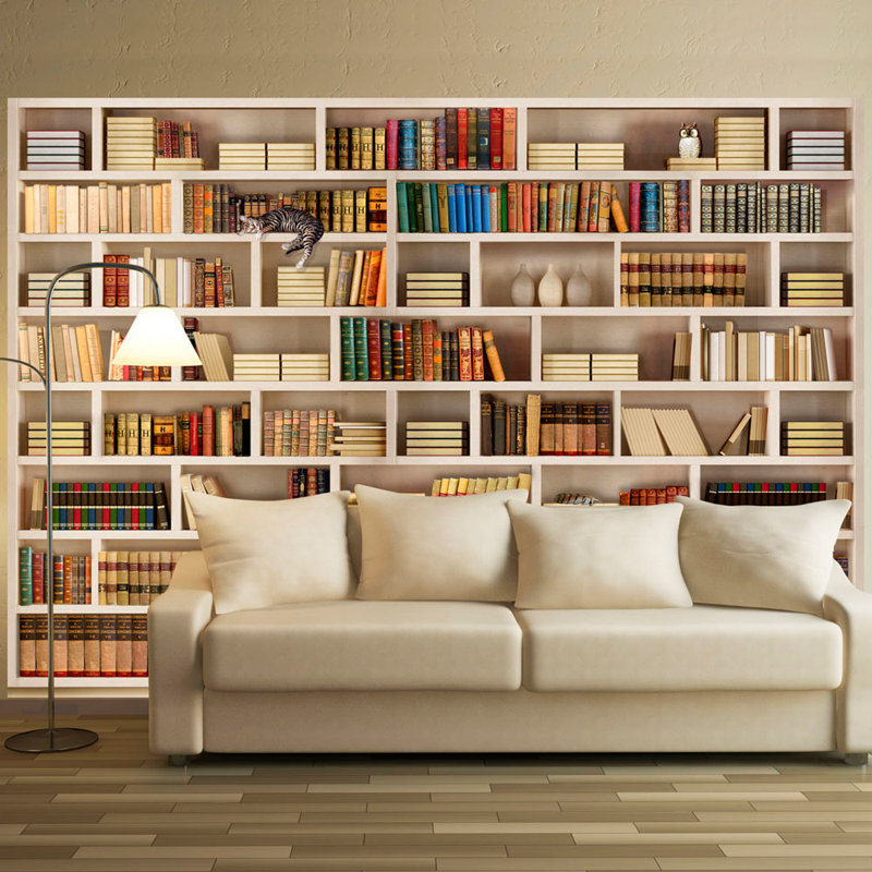 Home Library 2.1m x 300cm Wallpaper