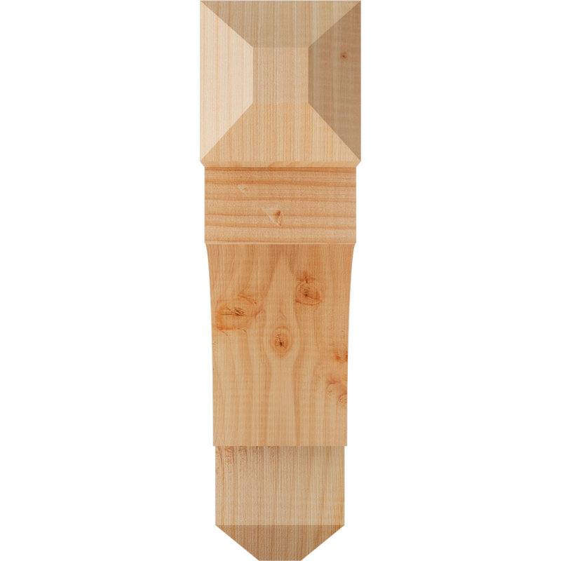 Support Westlake Craftsman, Douglas, Lisse, H 16 po x l 3,5 po x P 16 po
