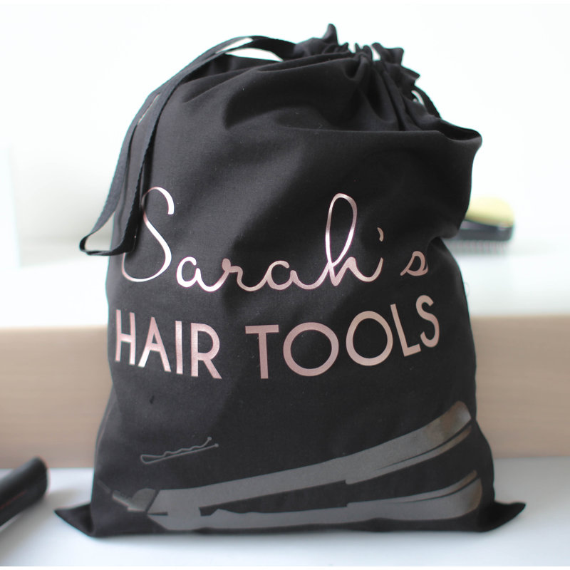 John-Jaydyn Personalised Bag For Hair Tools, Yes