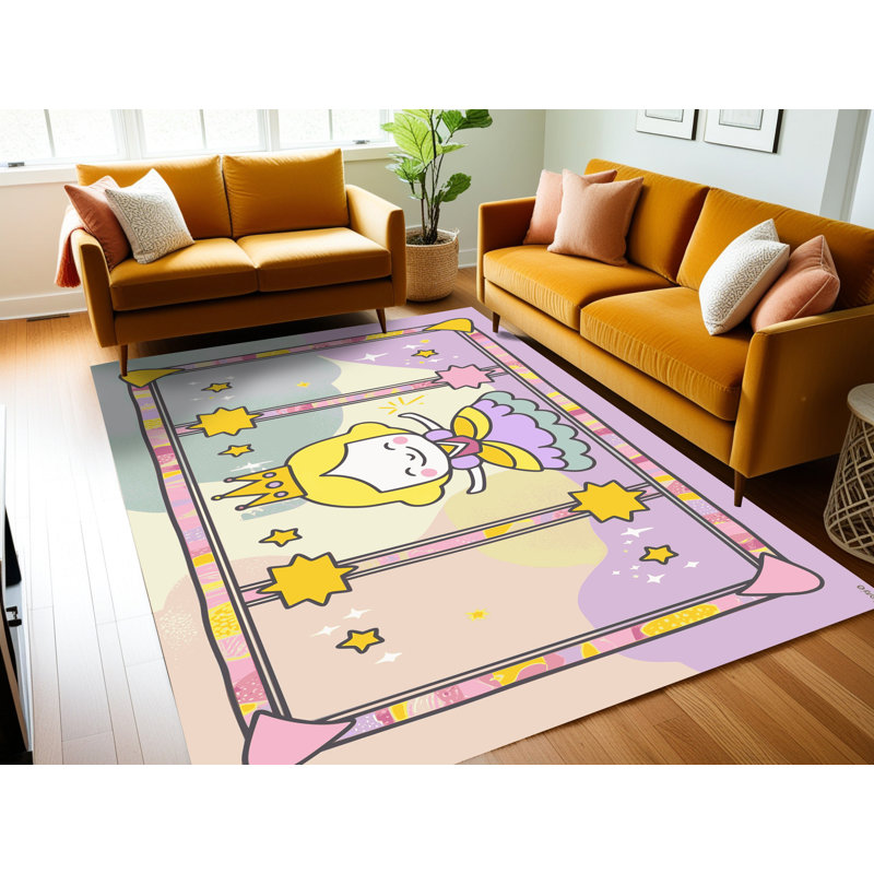 Tapis fantaisie lavable Gemma, Tapis de couloir 2 pi x 4 pi