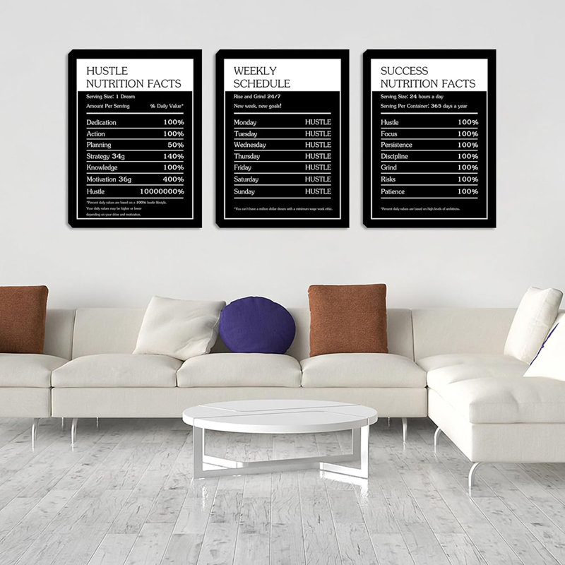 3 Piece Wrapped Canvas Print