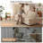 59.06"Modern Armless Convertible Sofa Bed with Plush Chenille, 5-Layer Cushioning for Small Spaces-1406171363-1406171361