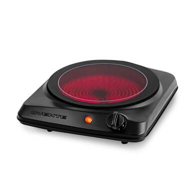 1000W Single Electric Stove Burner Travel Compact Small Hot Plate Dorm  Portable