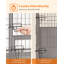 Caisse pour chien robuste avec plateau amovible-102187044