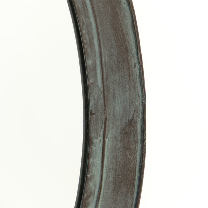 Rund Flat Metal Wall Mirror