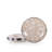 Taupe Swirl 6'' Handmade Appetizer Plate