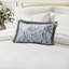 Ted Baker Paisley Fringe Printed Velvet 12x20 Decorative Pillow-1674286672