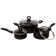 Get-A-Grip 10 - Piece Non-Stick Aluminum Cookware Set