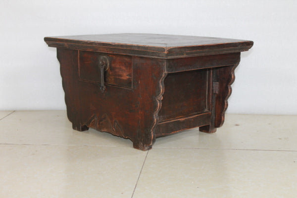 Table de chevet en bois massif 24,015748031496063 po