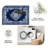 1PC Vintage Persian Bohemian Blush Navy Floral area rugs for Living Room, Soft and Comfortable, Suitable for all seasons, easy-to-maintain, machine washable Indoor floor mat, Under Table Farmhouse suitable for dining table, bedroom, kitchen,...-1900186587