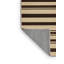  Tapis lavable rayé brun foncé écru-287774767