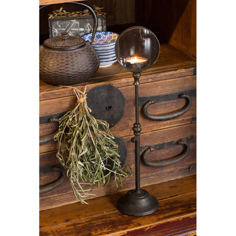 13'' H Metal Tabletop Tealight Holder