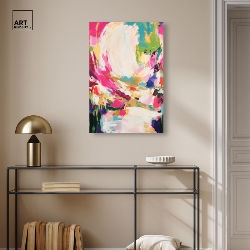 Toile Deep Bloom II par Art Remedy, H 30 po x l 20 po, Toile tendue, Toile tendue
