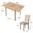 Extendable Dining Set-1238161057-1238161056