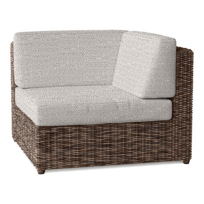 Sag Harbor Outdoor Corner Wedge Lounge Chair