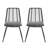 Transitional Style Chair Set Of 2