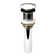 Pop-Up Bathroom Sink Drain Stopper with No Overflow