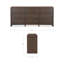 Jenson 9 Drawer Dresser Brown