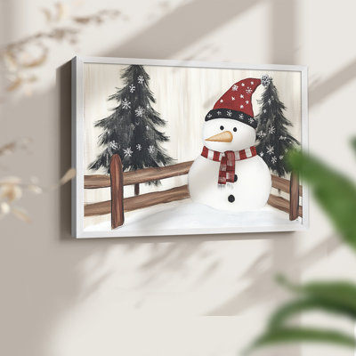 Chirstmas Art-DLXXX -Framed Print - Restickable