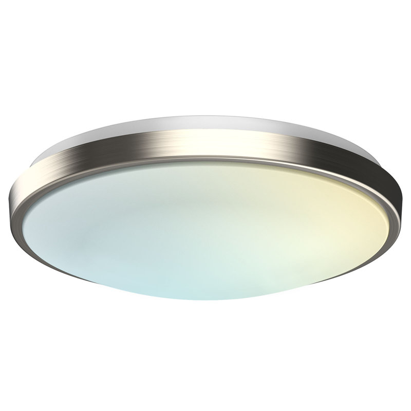 Plafonnier encastré à capteur de mouvement Wrought Studio ™, 13 pouces, 5CCT 2700K-5000K, 20W, 1500LM, ETL