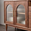Buffet de rangement moderne en bois massif minimaliste-1993668379