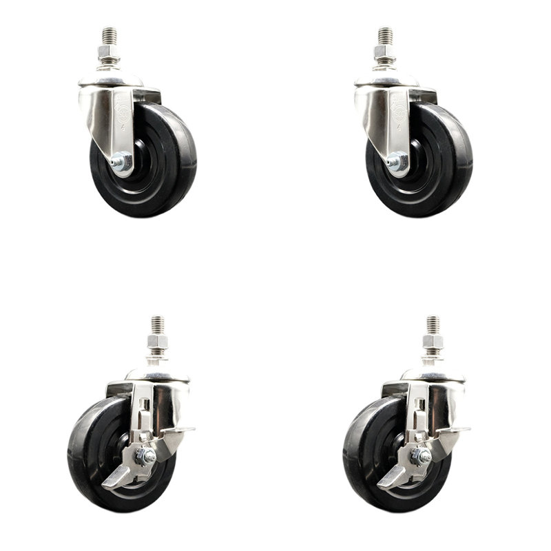 Soft Rubber Casters