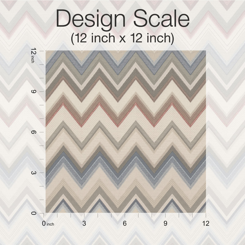 Missoni 4 Chevron Double Roll, Coral