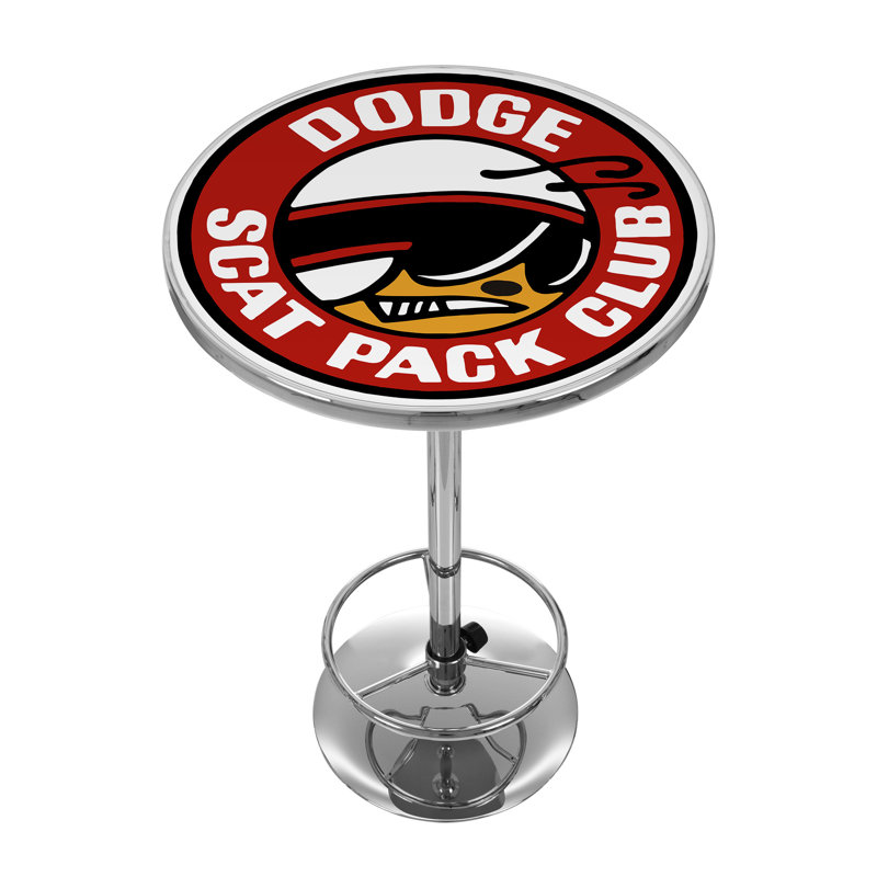 Round Metal Base Dining Table