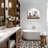 Rustic Bathroom Wall Art Country Bathroom Pictures Wall Decor Farmhouse Cotton Flower Butterfly Painting Brown Theme Country Bath Prints Rustic Farmhouse Inspirational Prints Artwork Home Decor 16X24"-225002788