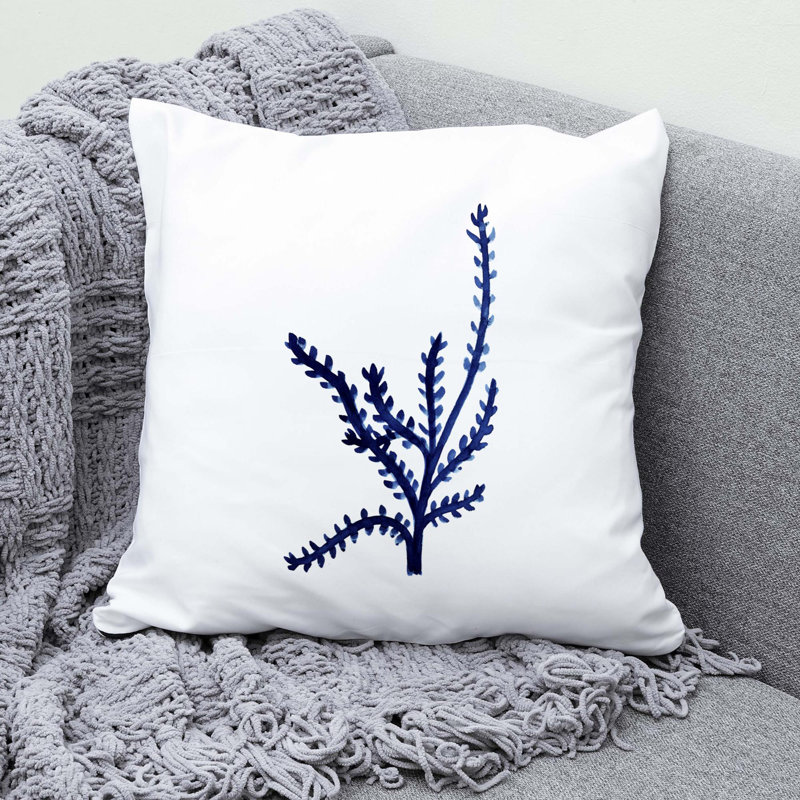 Coussin décoratif Chamaya, H 14 po x l 14 po