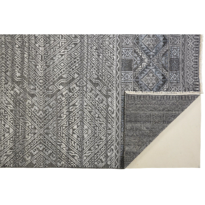 Authement Abstract Indoor Rug, Rectangle 5'6" x 8'6"