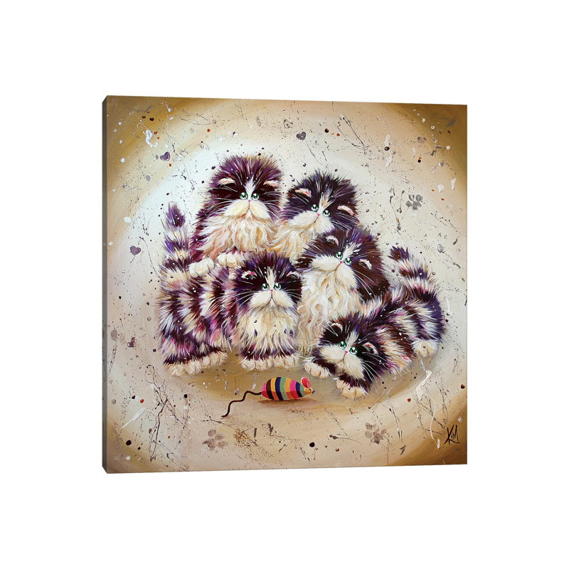 Mouse by Kim Haskins - Wrapped Canvas Print, 30.48 cm H x 30.48 cm W